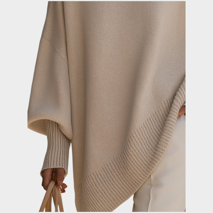 Women's Oversized Crew Neck Knit Sweater