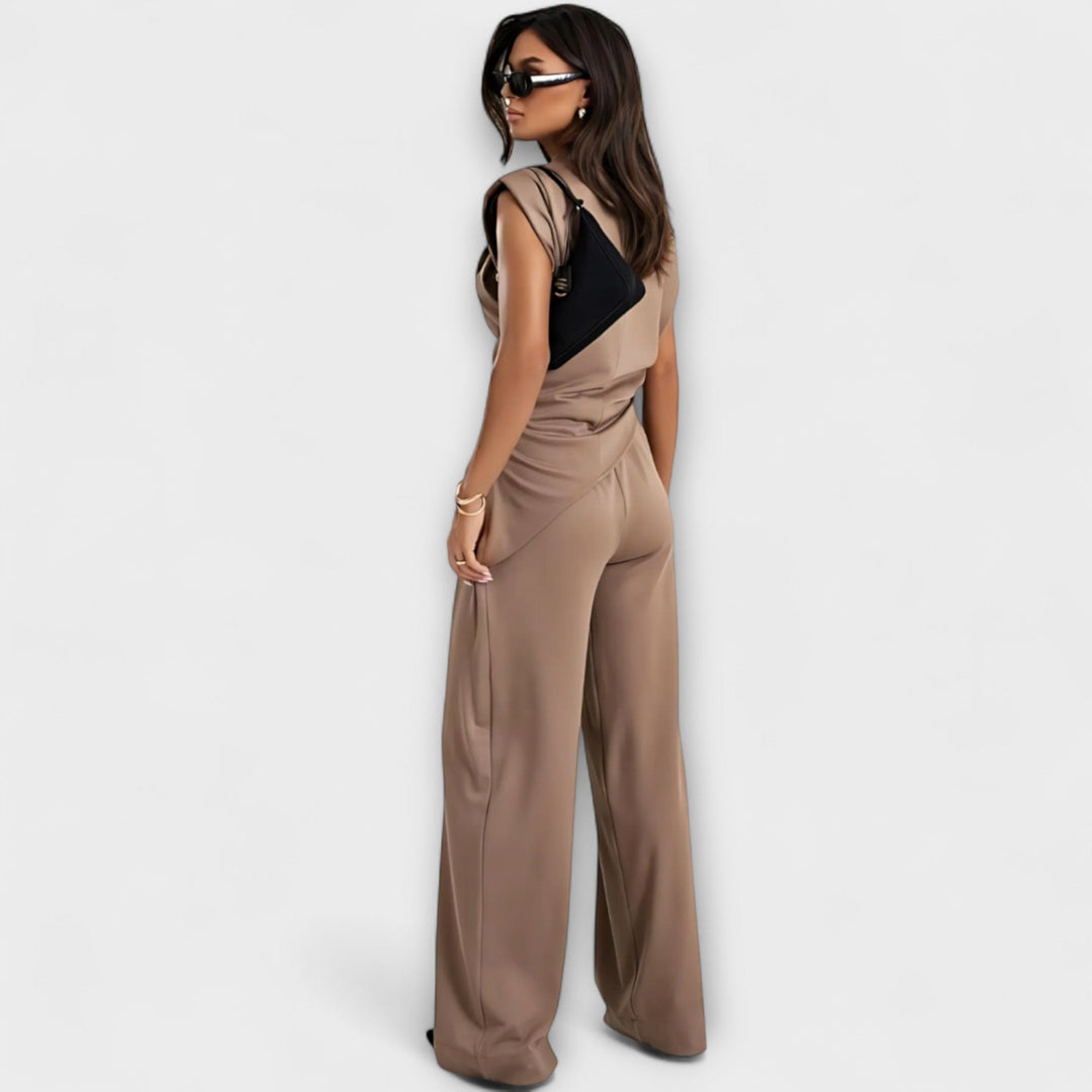 Asymmetric Set with Dramatic Shoulders