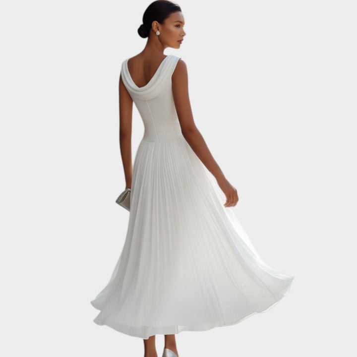 Elegant Flowing Midi Dress