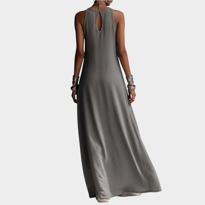 Sleeveless Wide-Leg Relaxed Jumpsuit