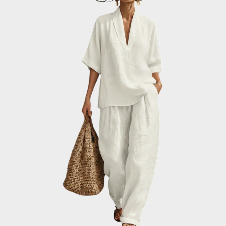 Relaxed Linen Two-Piece Set