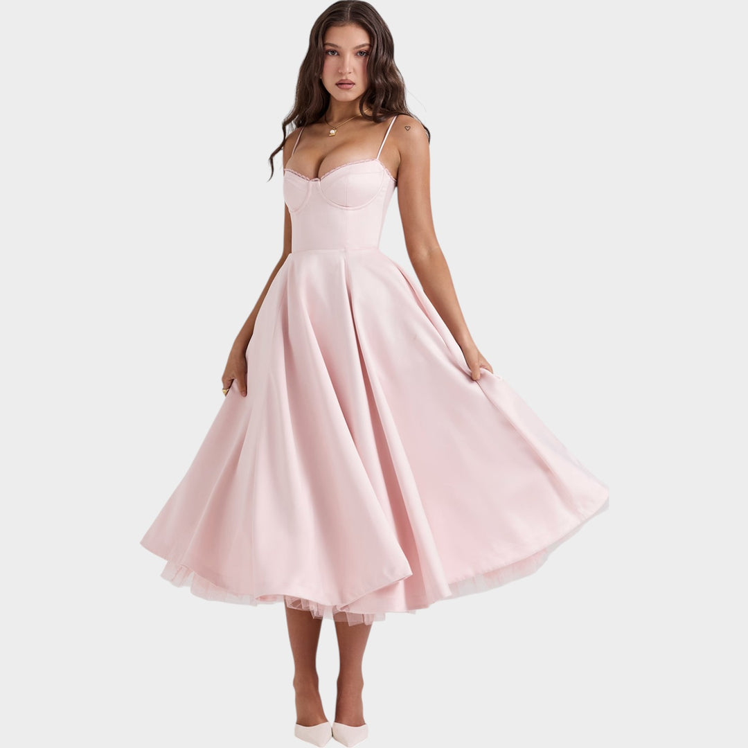 Timeless A-Line Midi Dress