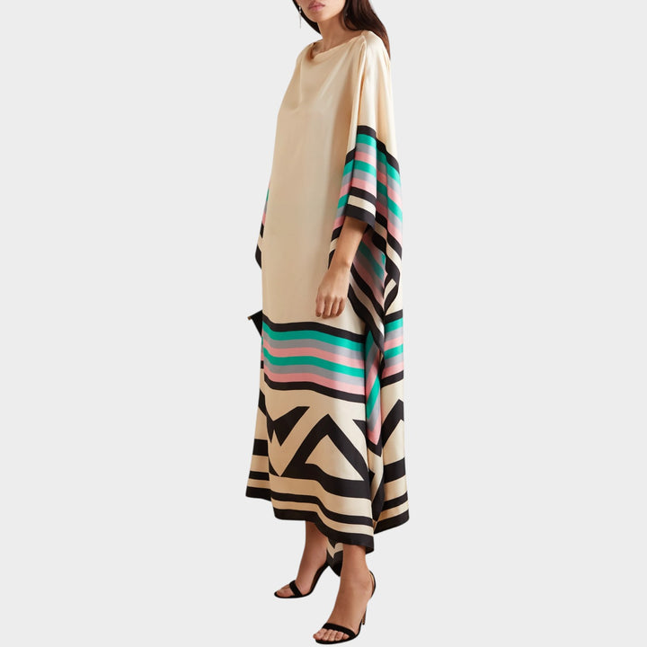 Effortless Flow Asymmetrical Midi Dress
