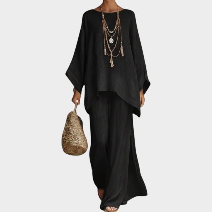 Flowing Comfort Wide-Leg Set