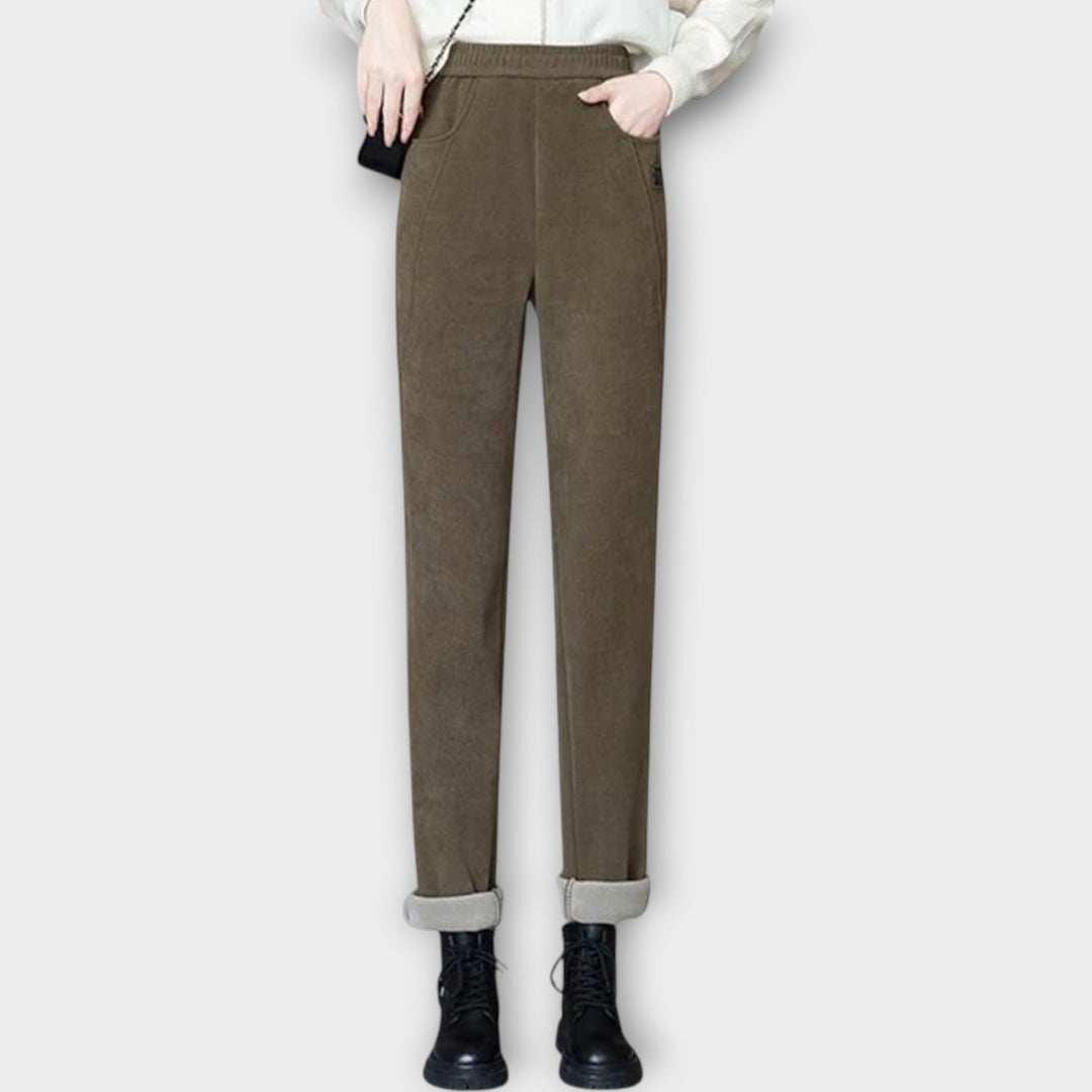 Cozy Fleece-Lined Thermal Pants