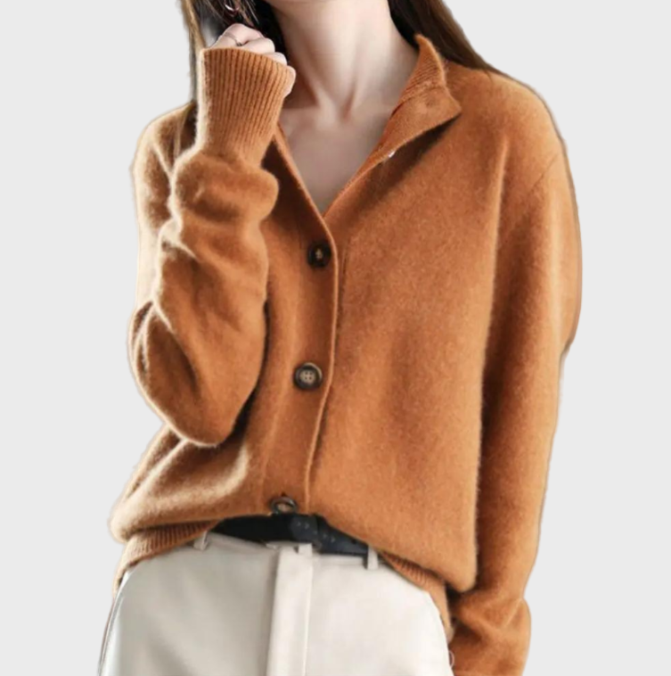 Women's Soft Button Knit Cardigan