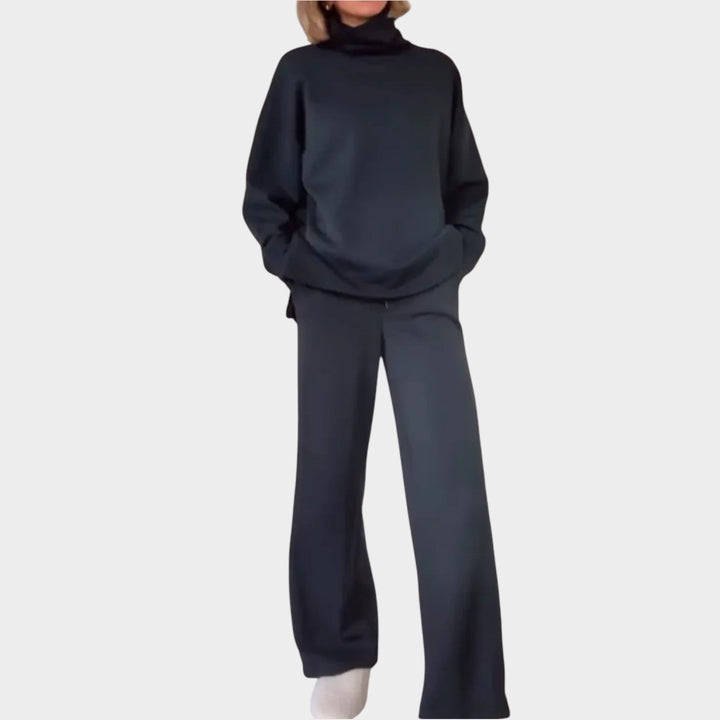 Relaxed Turtleneck Lounge Set