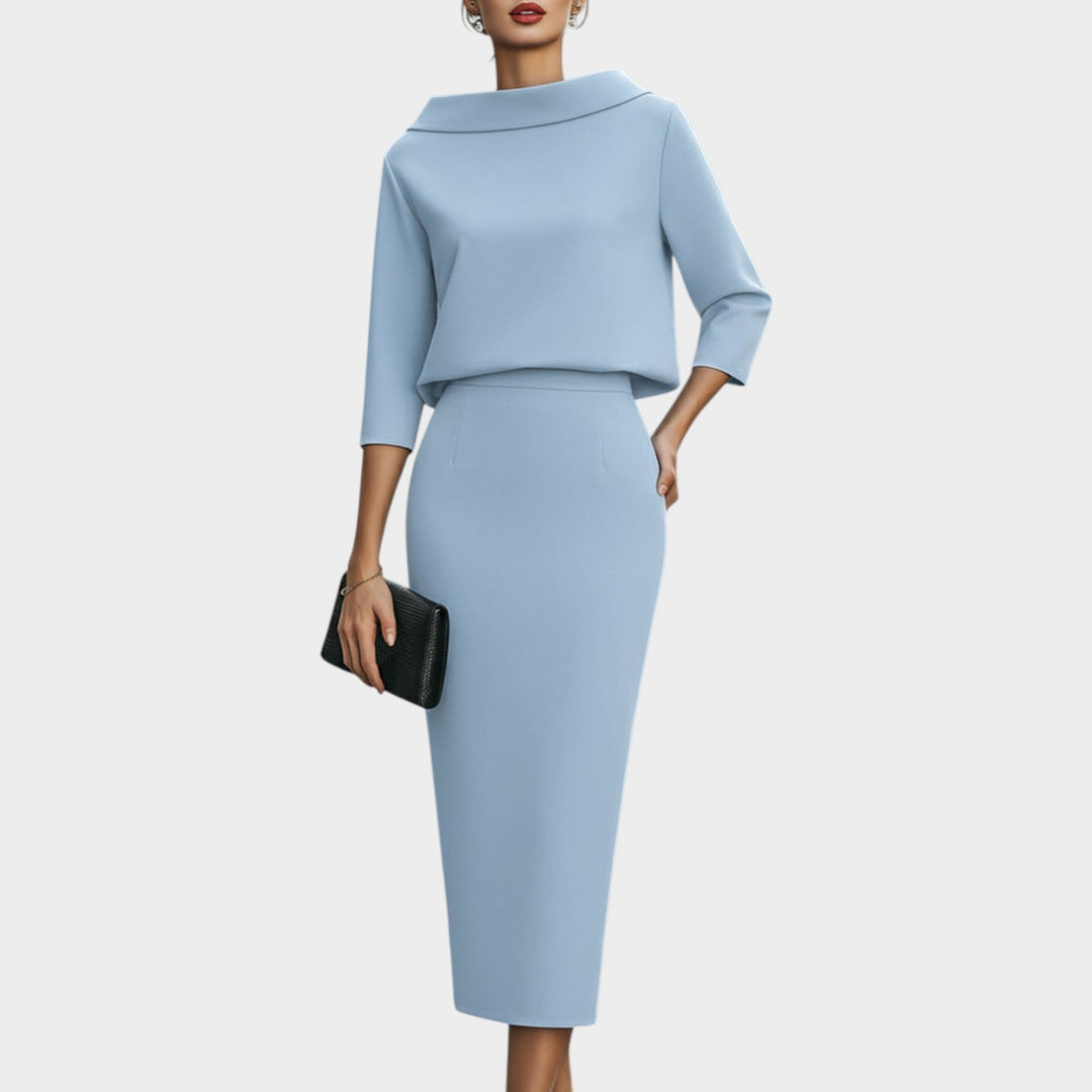 Sophisticated Two-Piece Midi Set