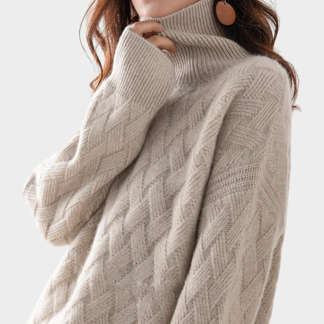 Women's Chunky Cable Knit Sweater