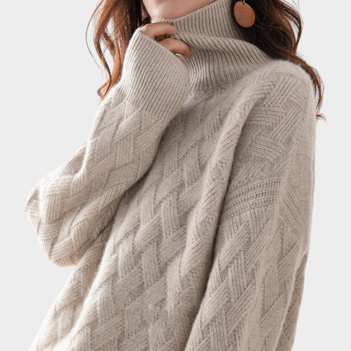 Women's Chunky Cable Knit Sweater