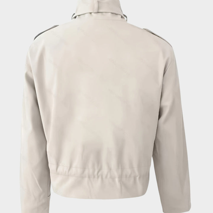 Women’s Jacket Casual Stand Collar Cropped Hooded