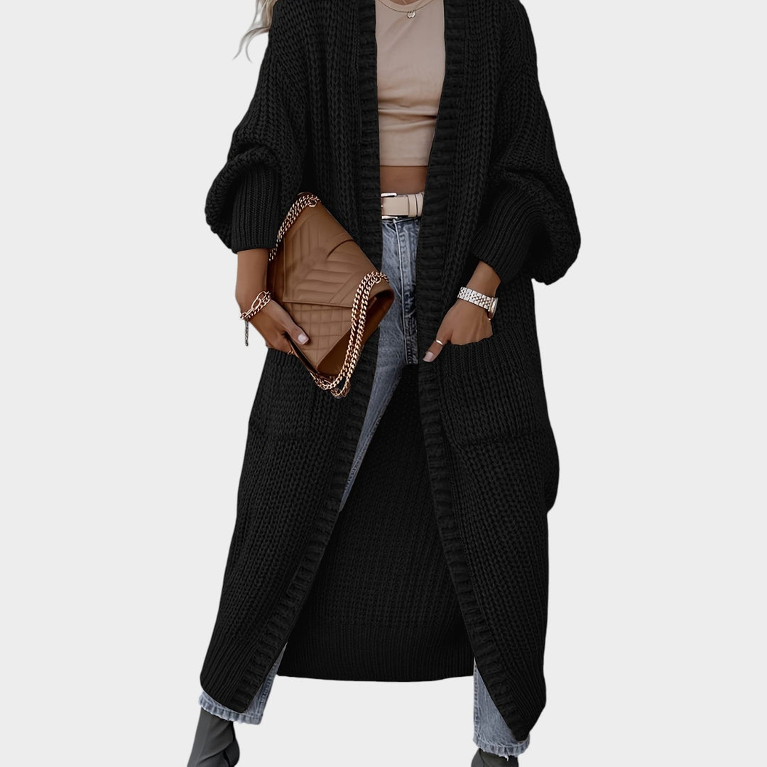 Women's Knit Cardigan Casual Longline
