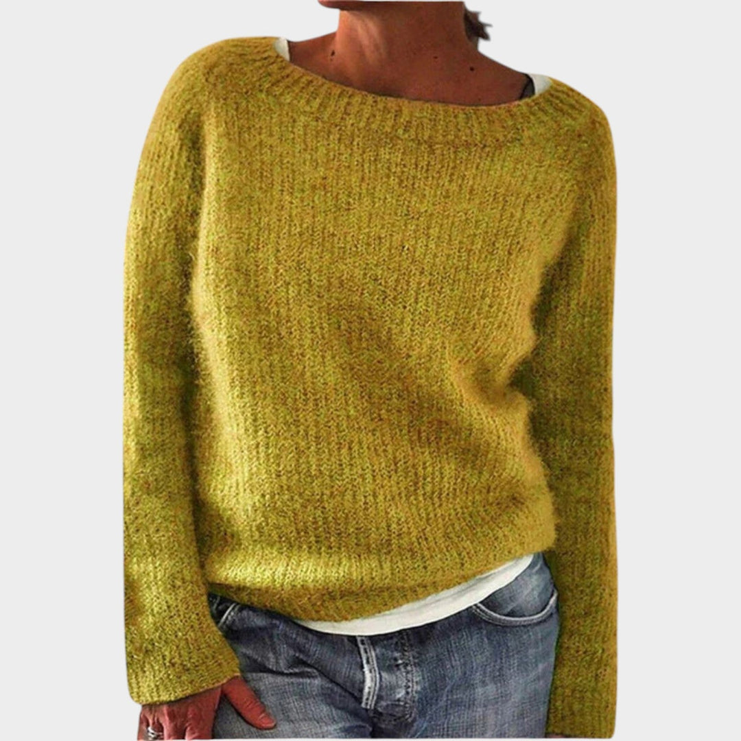 Women's Soft Textured Cashmere Sweater