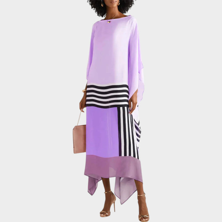 Effortless Flow Asymmetrical Midi Dress
