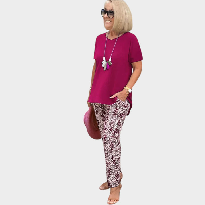Everyday Printed Pant Set