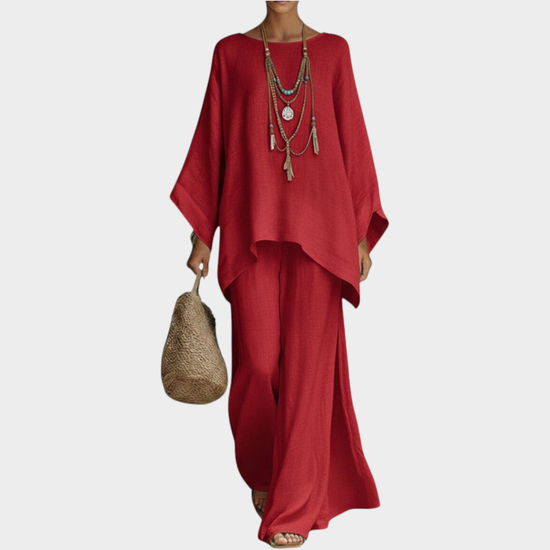 Flowing Comfort Wide-Leg Set