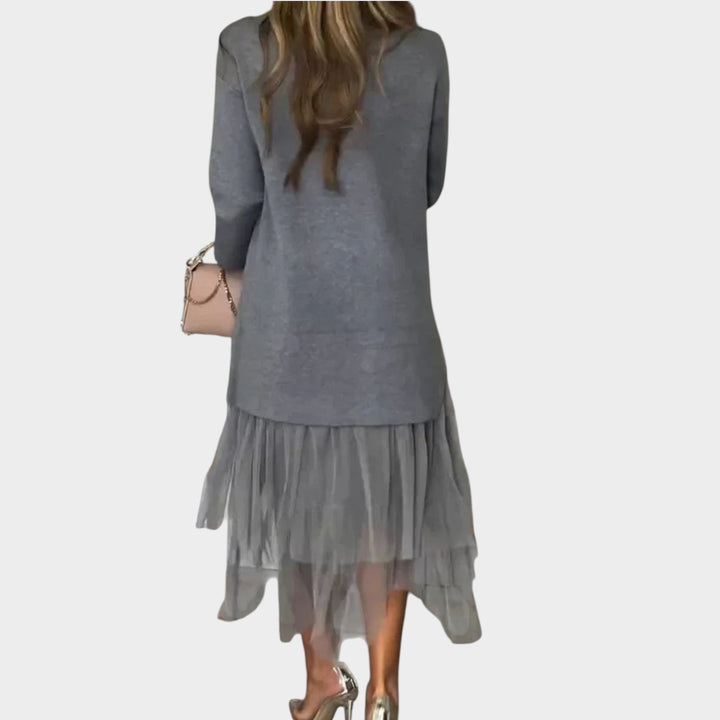 Women’s Tunic Top & Tulle Skirt Set
