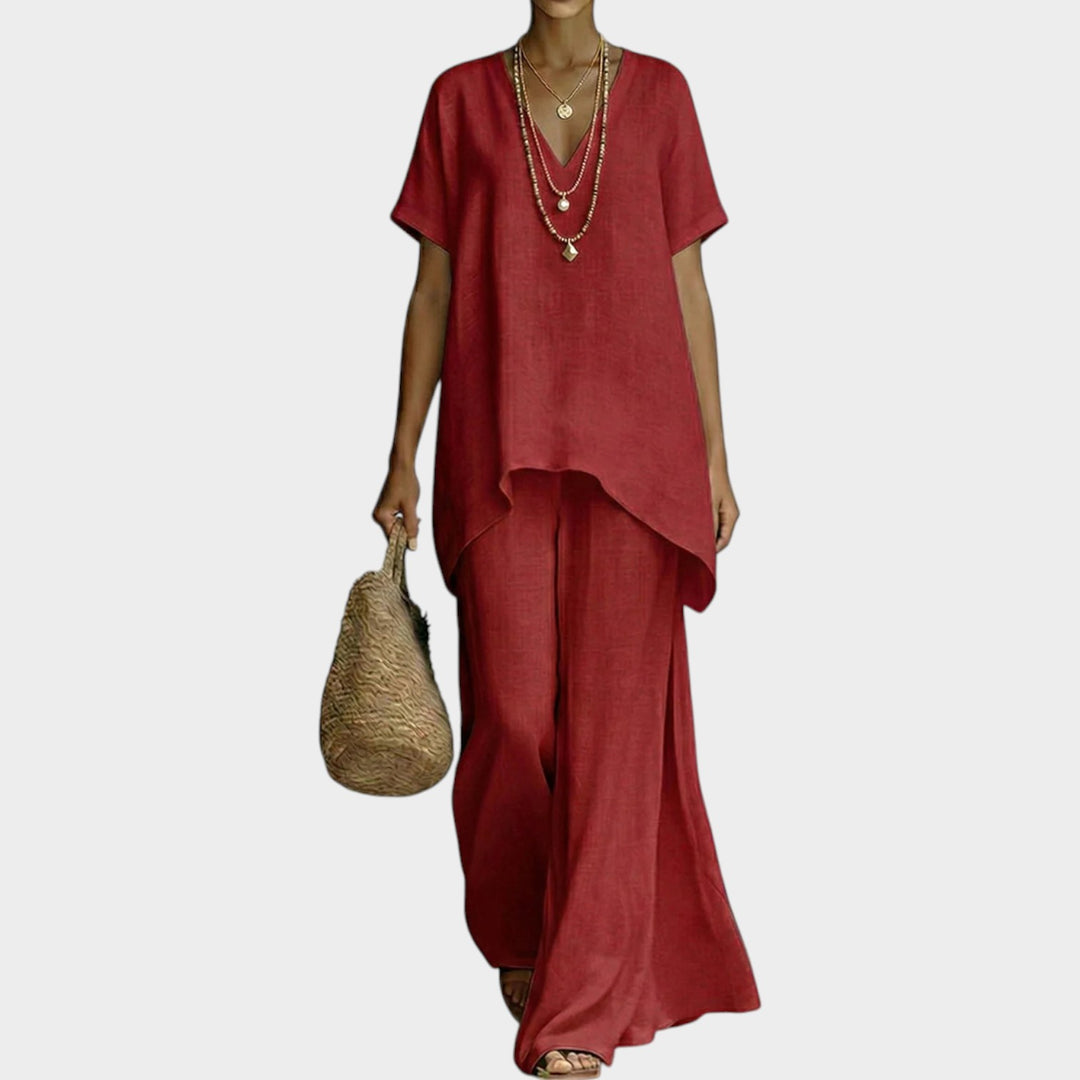 Sunset Escape Linen Set