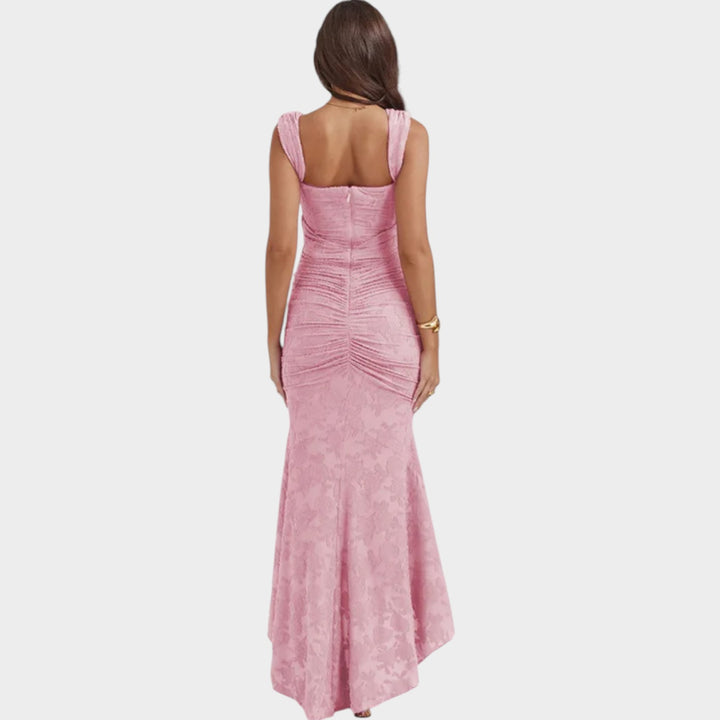 Elegant Sculpted Midi Dress