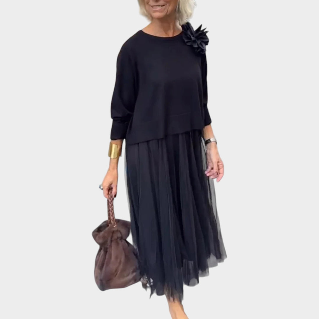 Elegant Two-Piece Midi Set