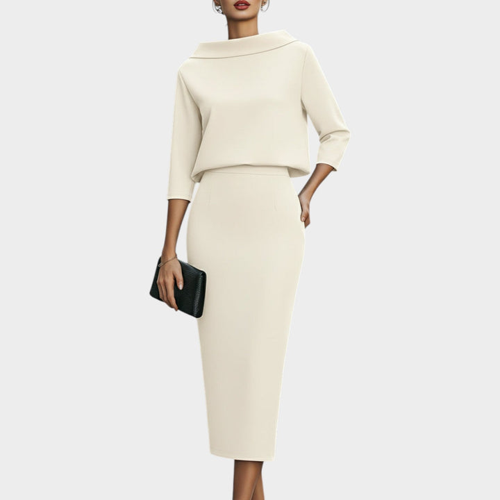 Sophisticated Two-Piece Midi Set