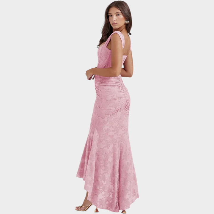 Elegant Sculpted Midi Dress