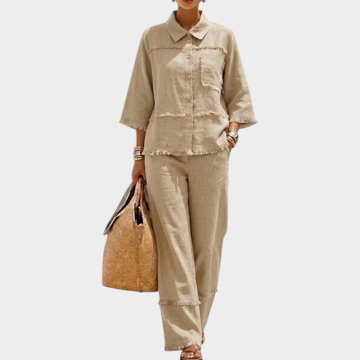 Modern Button Up Co-Ord