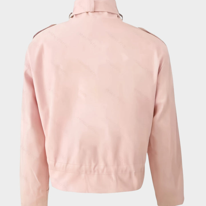 Women’s Jacket Casual Stand Collar Cropped Hooded