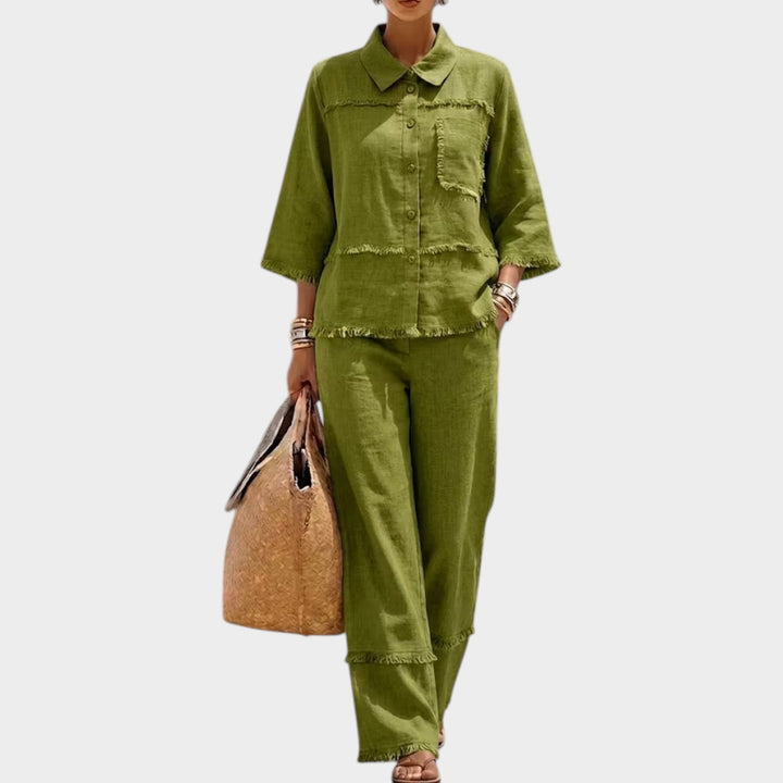 Modern Button Up Co-Ord