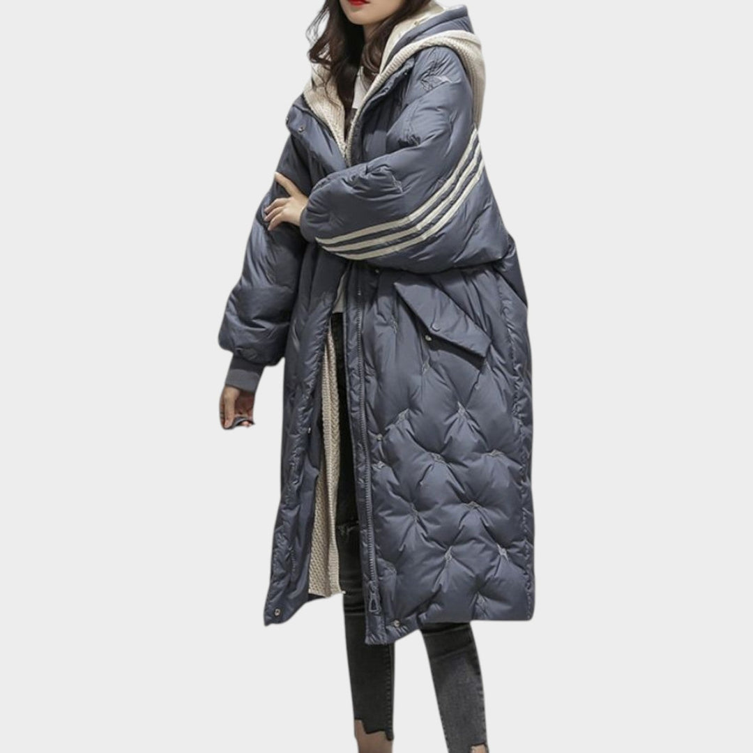 Women's Puffer Coat Quilted Long Line