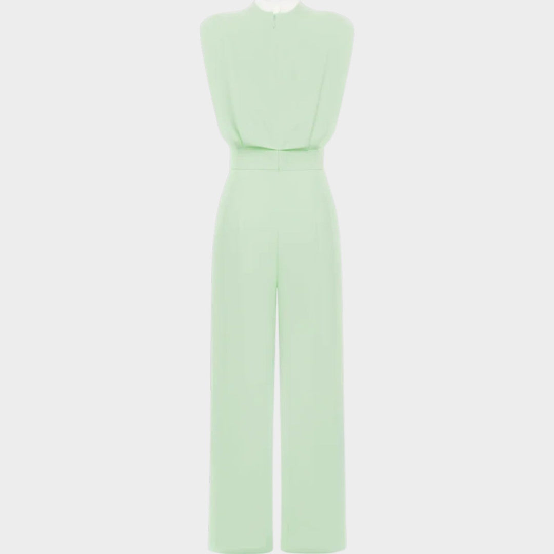 Elegant Wide-Leg Sleeveless Jumpsuit