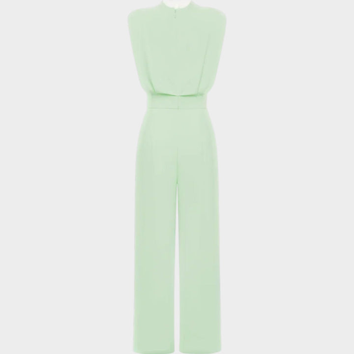 Elegant Wide-Leg Sleeveless Jumpsuit