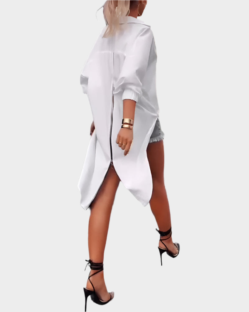 Shirt with Slit