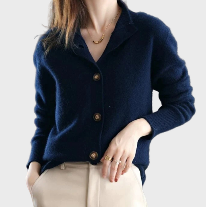 Women's Soft Button Knit Cardigan