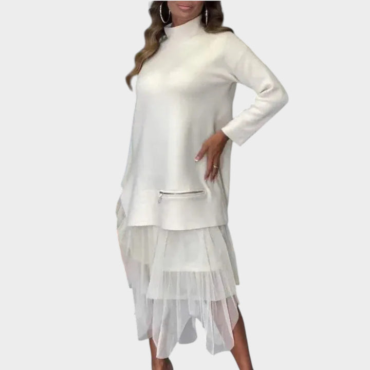 Women’s Tunic Top & Tulle Skirt Set