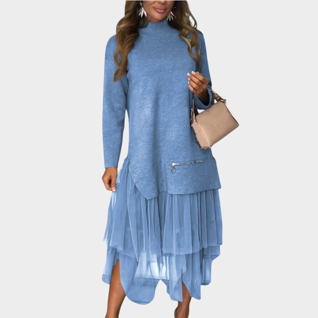 Women’s Tunic Top & Tulle Skirt Set