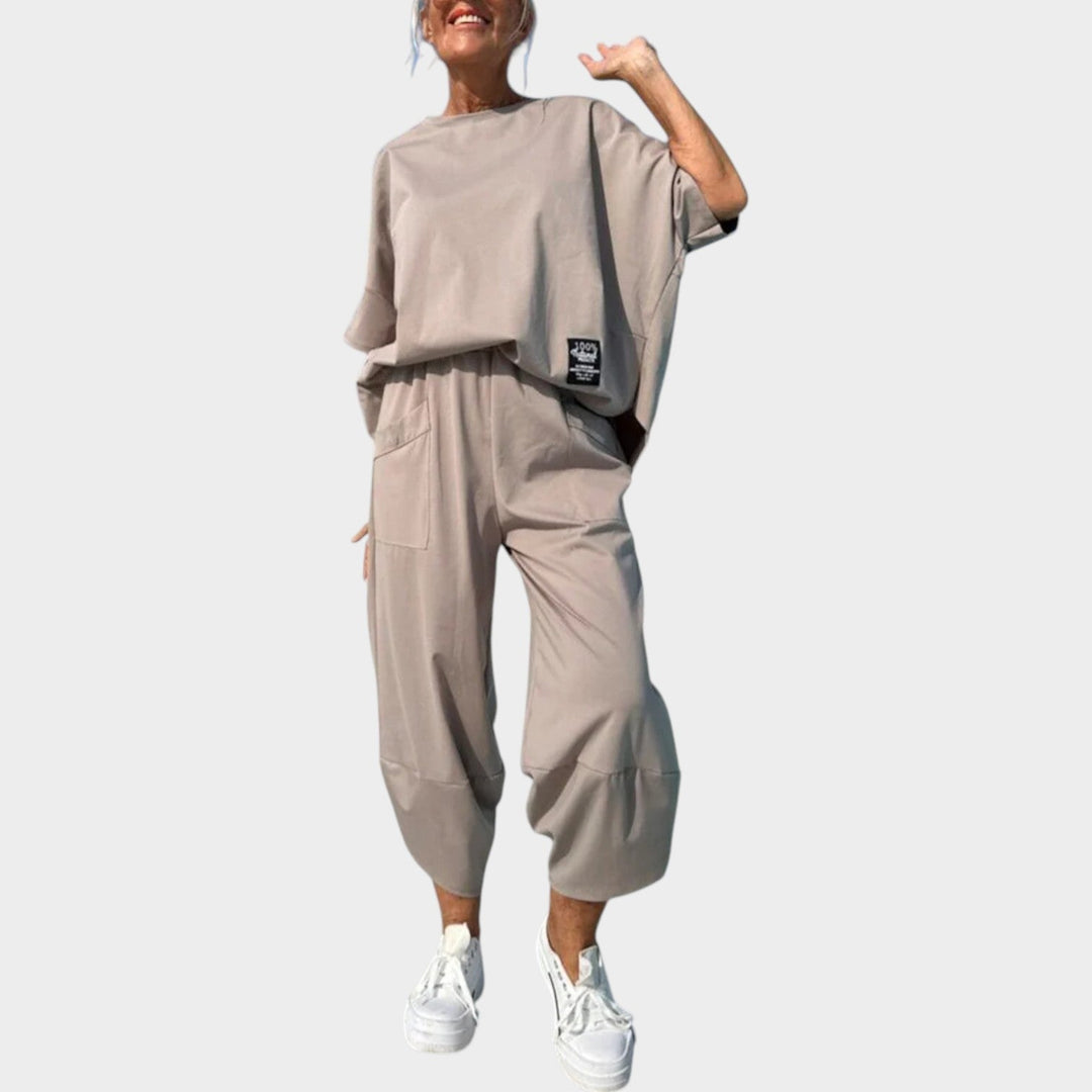 Relaxed Oversized Two-Piece Set