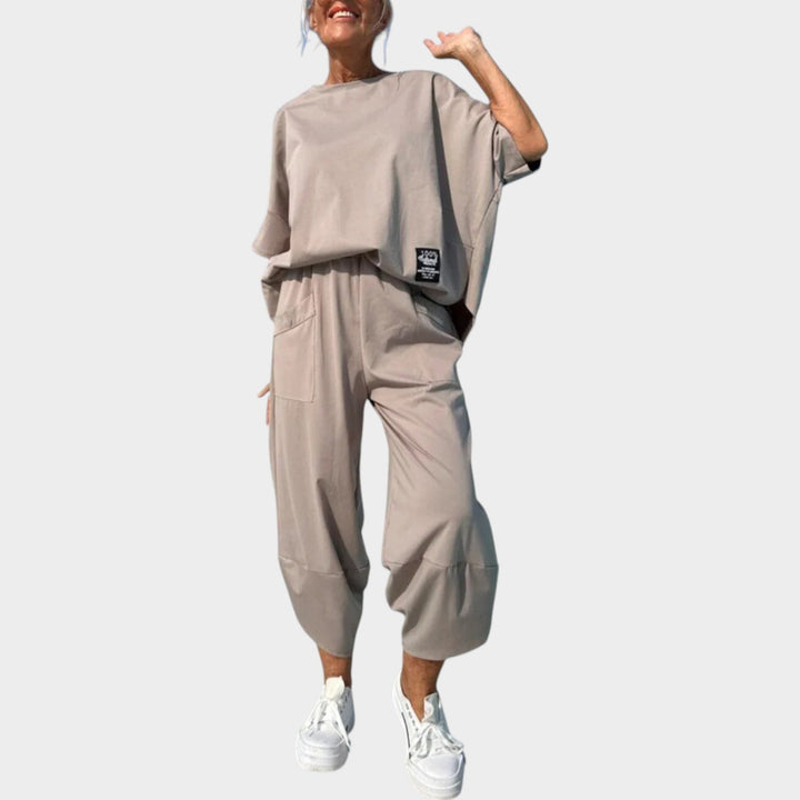 Relaxed Oversized Two-Piece Set