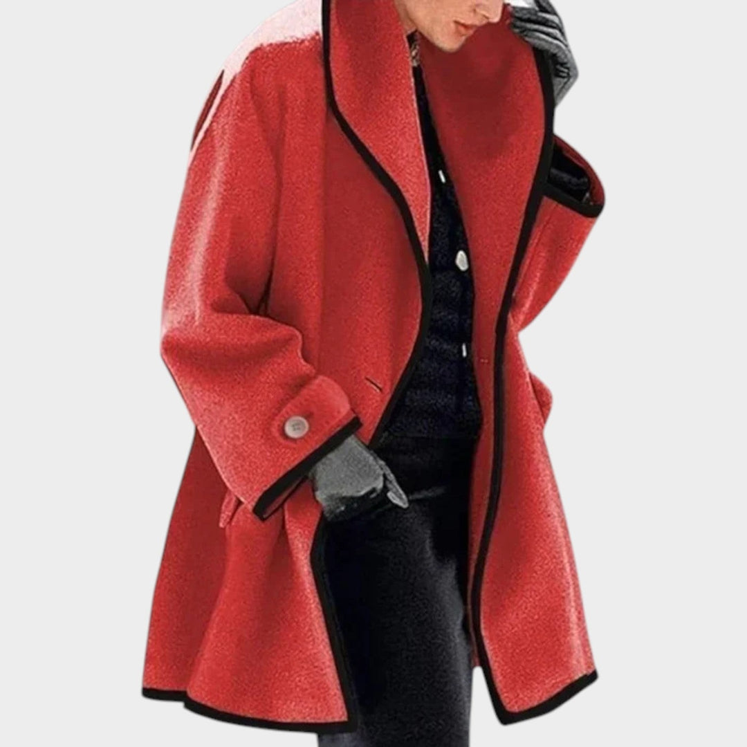 Women's Coat Elegant Tailored Longline