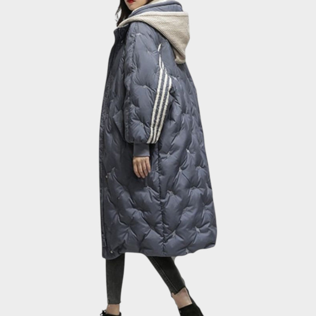 Women's Puffer Coat Quilted Long Line