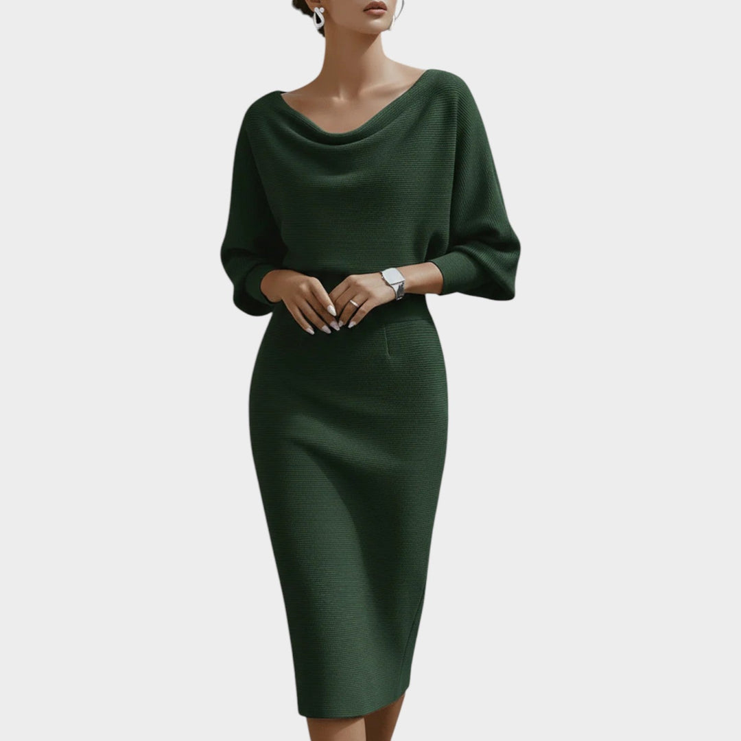 Elegant Ribbed Knit Two-Piece Set
