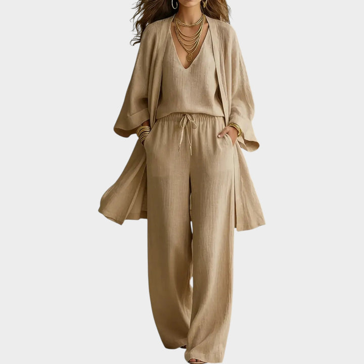 Minimalist Luxe Pants Set