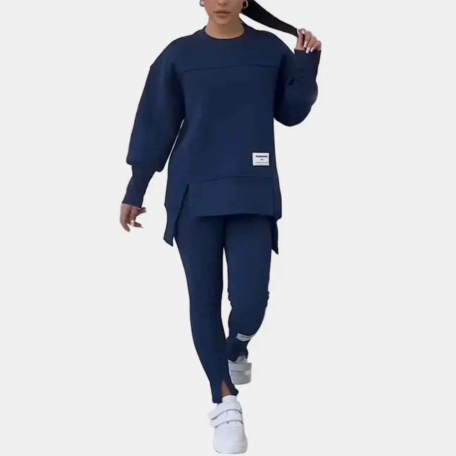 Women's Hoodie Set with Leggings and Modern Comfort