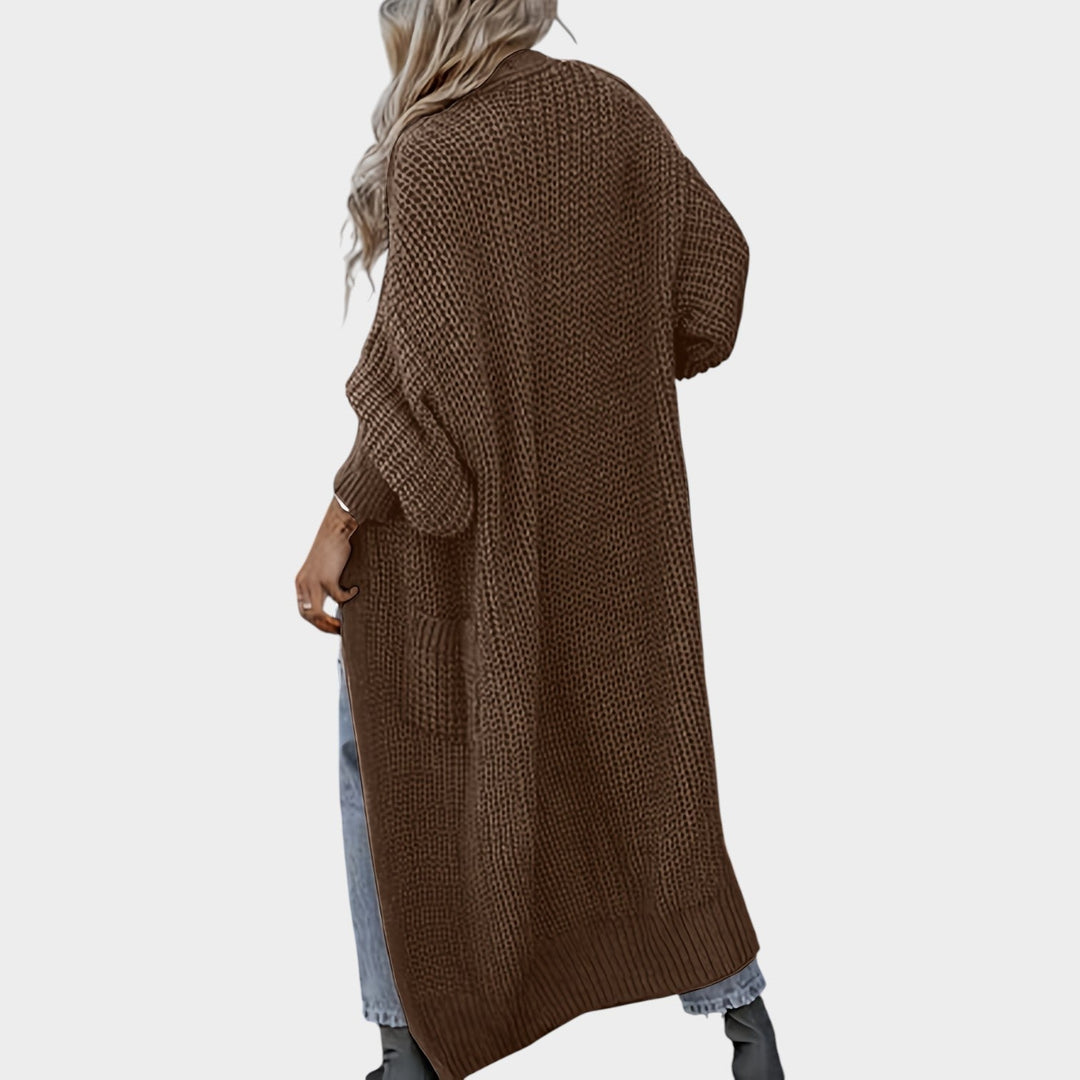 Women's Knit Cardigan Casual Longline