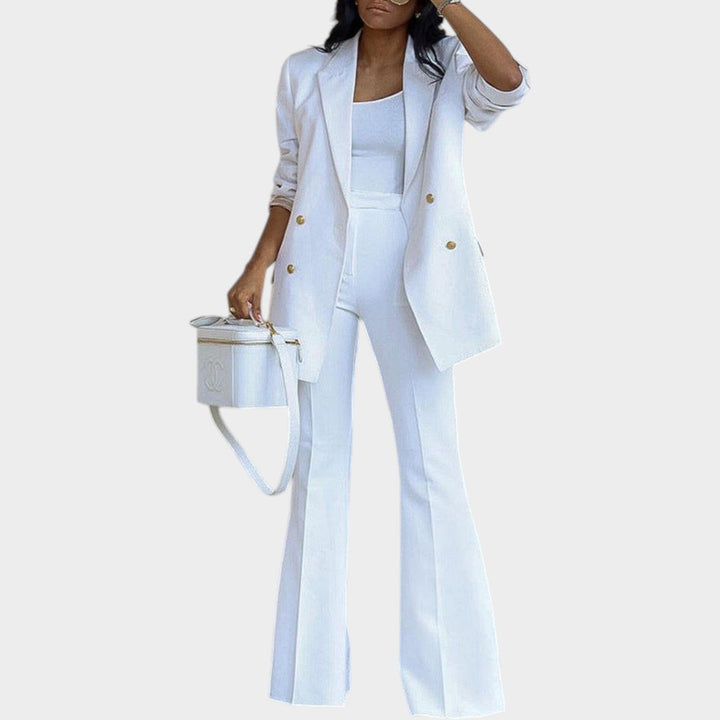 Women's Smart Casual Two-Piece Suit Set