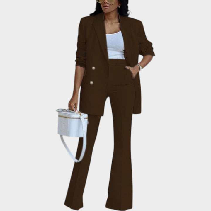 Women's Smart Casual Two-Piece Suit Set