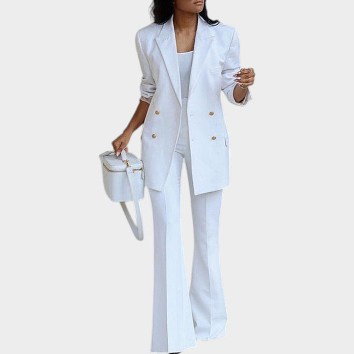 Women's Smart Casual Two-Piece Suit Set