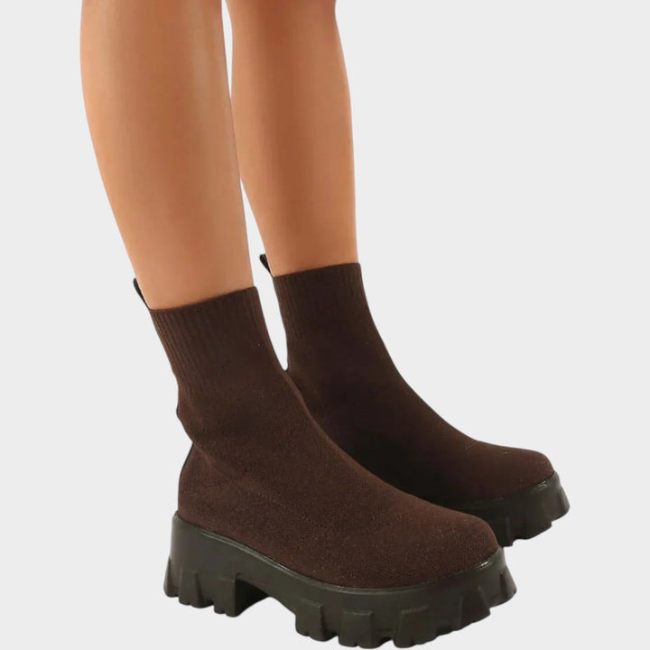 Women's Ankle Boots Ankle Stretch Knit