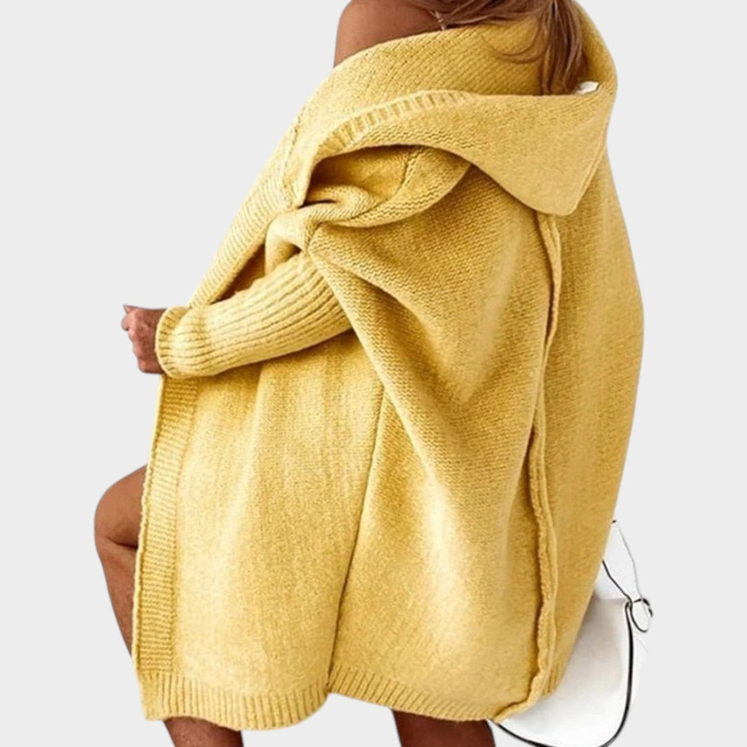 Women's Casual Longline Knit Cardigan