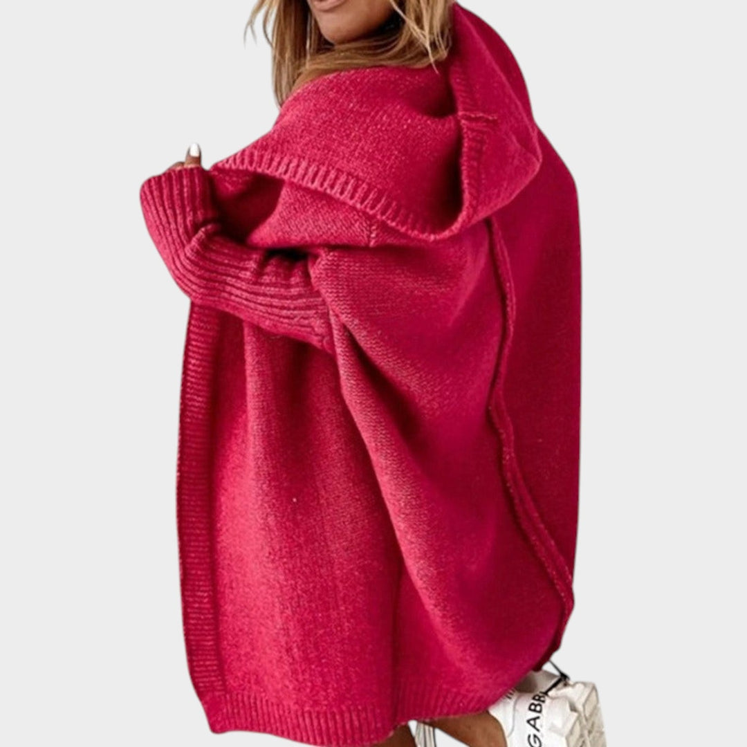 Women's Casual Longline Knit Cardigan